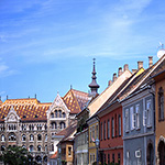 Medieval streets of the Castle Hill