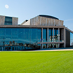 The modern Palace of Arts